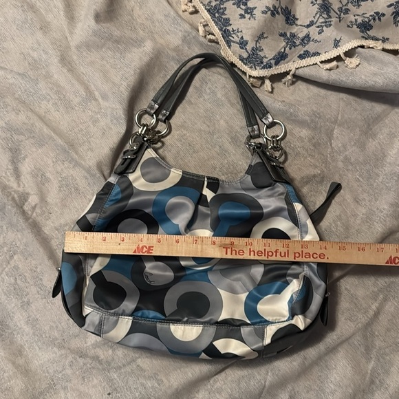 Stylish Gray and Blue Women's Bag - Picture 6 of 10